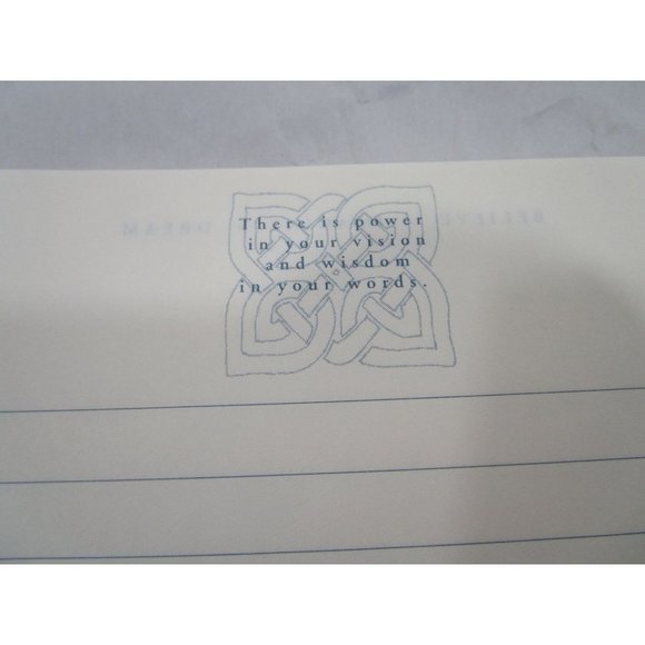 Dreamworks Journal Jody Bergsma Cat Print Blue Corrugated Cover Spiral Bound - Picture 9 of 16